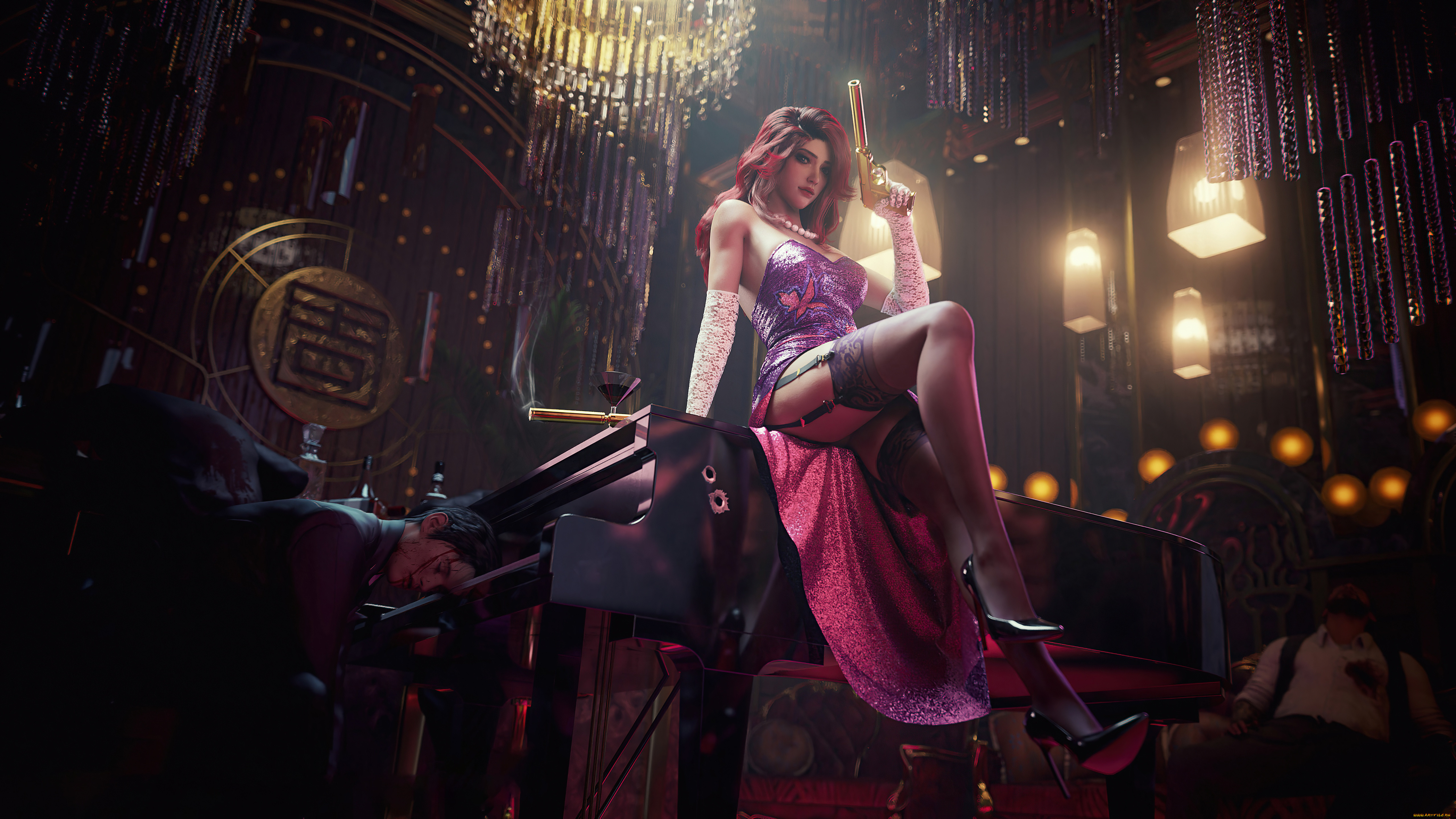 miss fortune,  , league of legends, lol, league, of, legends, miss, fortune, art, secret, agent